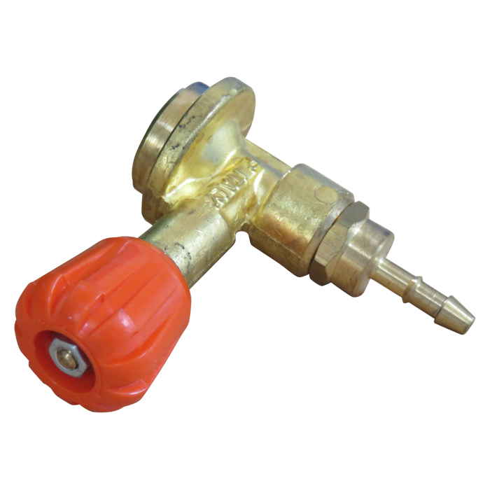 7/16" Disposable cylinder valve for propane gas cylinder 5mm hose